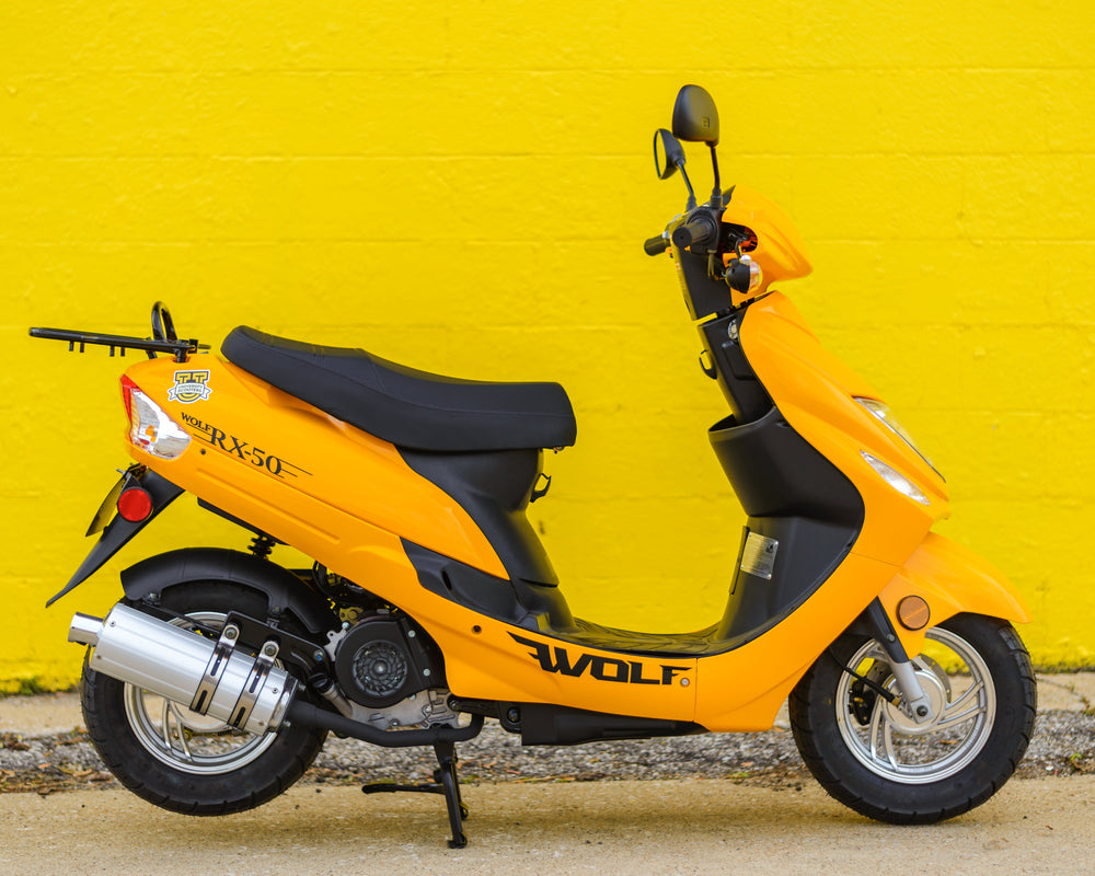 2025 Wolf RX50 Yellow (50cc)