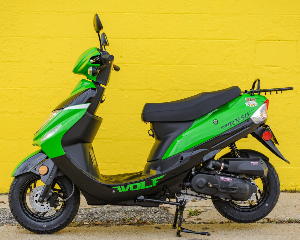 2025 Wolf RX50 Green (50cc)