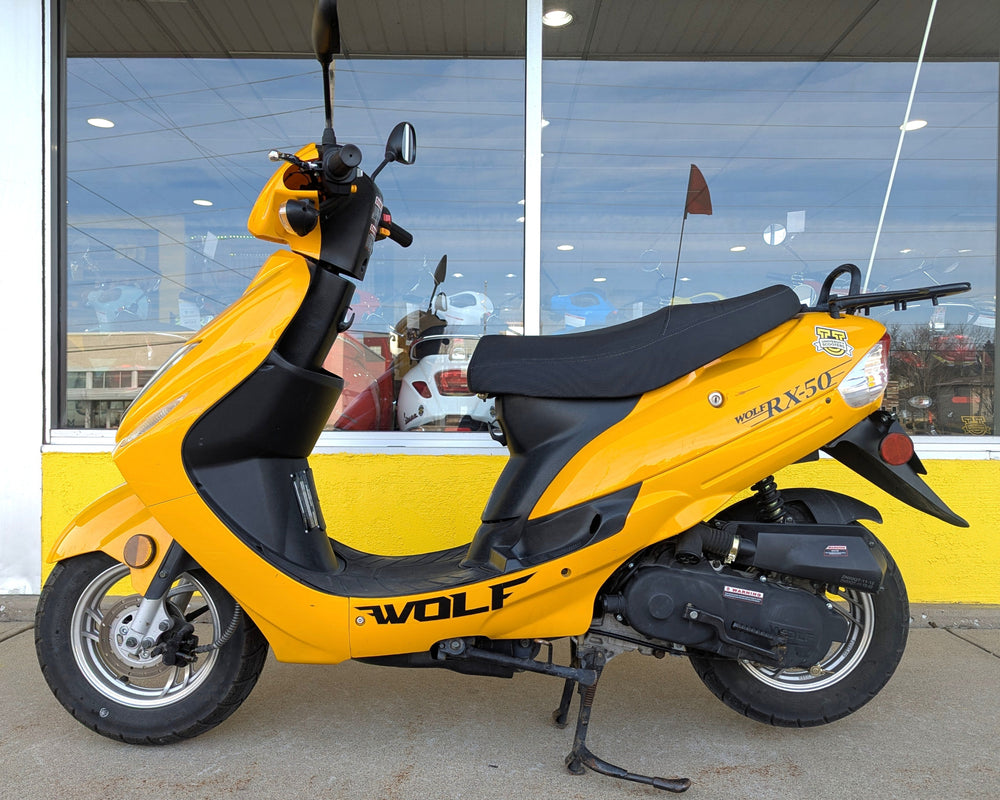 2021 Wolf RX50 Yellow (50cc)